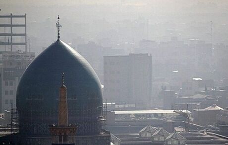 آلودگی شدید هوای مشهد