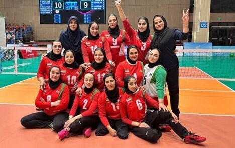 تیم ملی والیبال نشسته بانوان ایران هفتم جهان شد