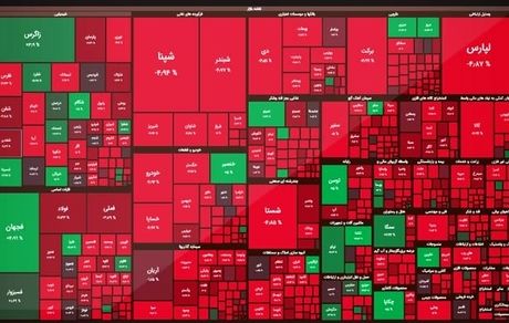 افت سنگین بورس در پایان بیستمین روز مهرماه