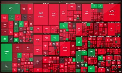 افت سنگین بورس در پایان بیستمین روز مهرماه