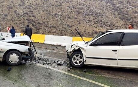 نیمی از تصادفات فوتی بدلیل عدم توجه به جلو است