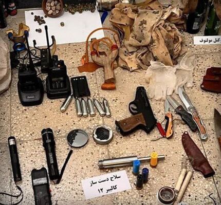 عوامل کارگاه ساخت مواد منفجره در شیراز دستگیر شدند