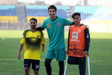حضور ۲ استعداد برنامه «عصر جدید» در تمرین پرسپولیس