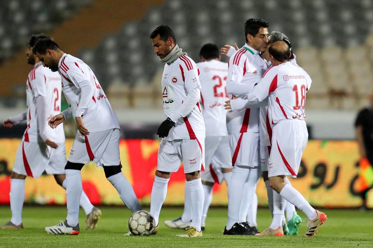 دیدار دوستانه منتخب ۹۸ و سرخابی‌ها 