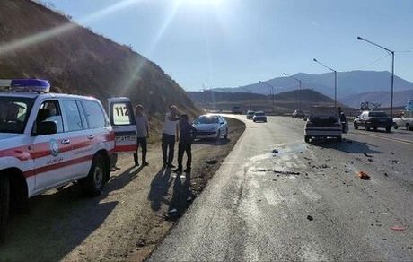 تصادف سرویس مدرسه در ارومیه، ۱۹ مصدوم داشت