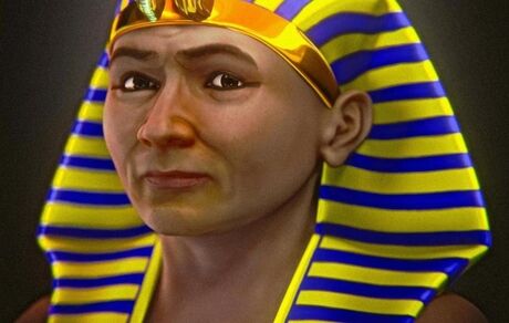 بازسازی چهره فرعون متعلق به ۳۵۰۰ سال قبل