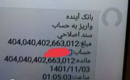 ادامه واریز مبالغ نامشخص نجومی به حساب برخی مشترکان بانکی / این بار همدان
