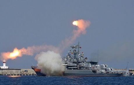 رزمایش نظامی روسیه در دریای سیاه در حال برگزاری است