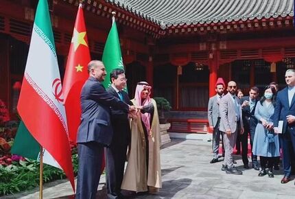 توییت سفیر چین به دیدار وزرای خارجه ایران و عربستان: تبریک