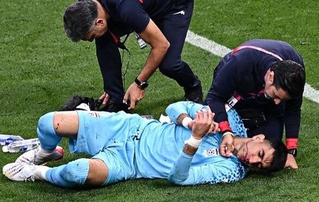 آخرین وضعیت علیرضا بیرانوند پس از مصدومیت در برابر انگلیس