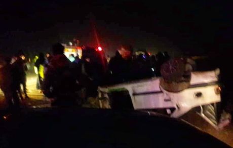 ۷ کشته و زخمی بر اثر تصادف وانت زامیاد و پژو ۴۰۵