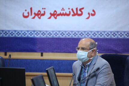 زالی: تهران همچنان در وضعیت هشدار و قرمز است