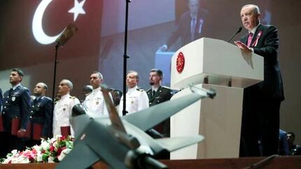 اردوغان: ارتش ترکیه را به "شماره یک" جهان تبدیل می‌کنیم