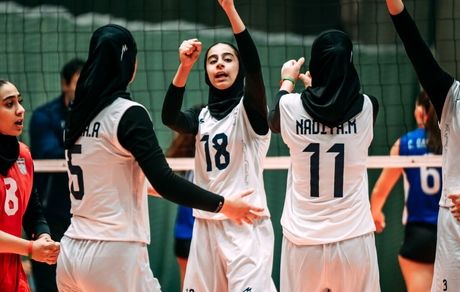 برد تیم والیبال دانش‌آموزی دختران ایران مقابل شیلی
