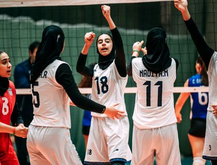 برد تیم والیبال دانش‌آموزی دختران ایران مقابل شیلی