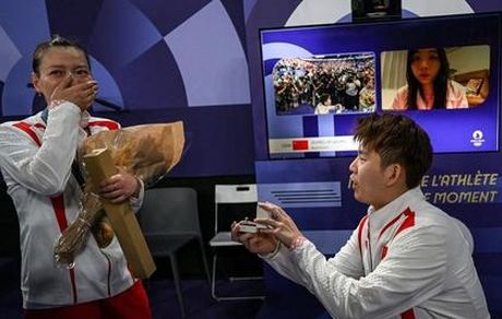 سومین ازدواج در حین برگزاری المپیک ۲۰۲۴ پاریس