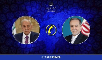 عراقچی با رئیس مجلس نمایندگان لبنان گفت و گو کرد