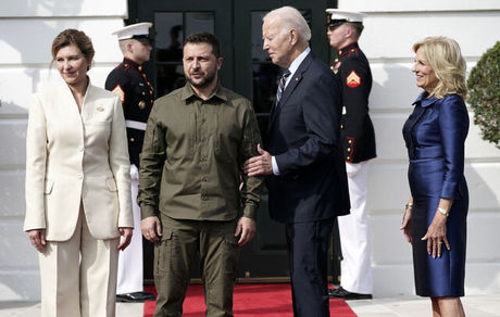 دیدار زلنسکی با بایدن و اعضای کنگره آمریکا