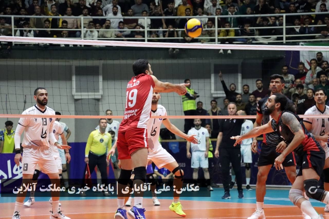 ال‌کلاسیکو والیبال ایران از نگاه دوربین