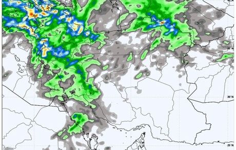 سامانه بارشی جدید در راه کشور