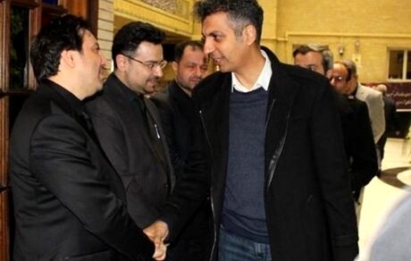 فردوسی‌پور در مراسم یادبود جانباختگان سقوط هواپیمای اوکراینی