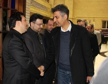 فردوسی‌پور در مراسم یادبود جانباختگان سقوط هواپیمای اوکراینی
