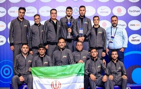 کاپ نایب‌ قهرمانی تیم ملی کشتی آزاد ایران در رقابت جهانی باکو به کشورمان برمی‌گردد