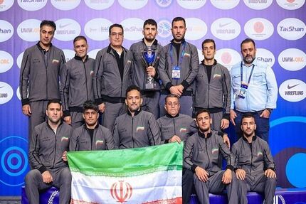 کاپ نایب‌ قهرمانی تیم ملی کشتی آزاد ایران در رقابت جهانی باکو به کشورمان برمی‌گردد