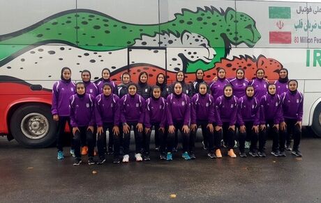
پیروزی پرگل دختران فوتبالیست ایران در تورنمنت کافا
