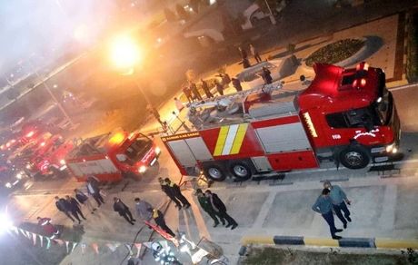 آتش‌سوزی در سازمان هواپیمایی کشوری