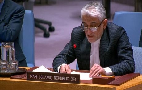 نماینده ایران در سازمان ملل: ادبیات تحریک‌آمیز آمریکا، نقض آشکار اصول اساسی حقوق بین‌الملل و منشور ملل متحد، است