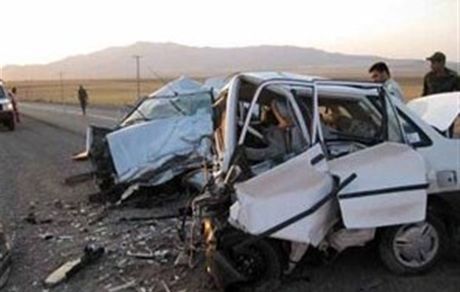 ۲ کشته و ۳ مصدوم در تصادف زنجیره‌ای ارومیه