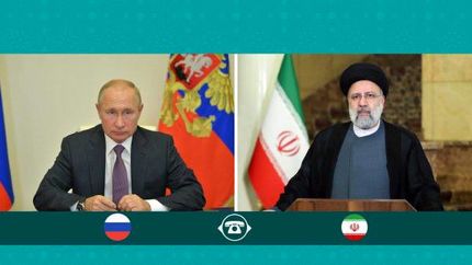 همدردی پوتین با رئیسی درخصوص حادثه تروریستی حرم شاهچراغ در گفت و گوی تلفنی
