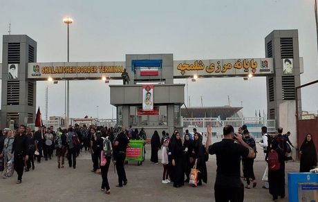 بازگشت ۳ هزار و ۵۸۲ نفر از حجاج ایرانی از طریق مرز شلمچه 