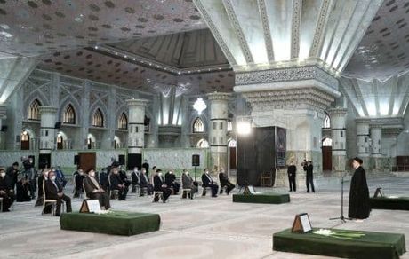 میثاق با امام راحل میثاق با همه خوبی‌ها و پاکی‌هاست / تردید نداریم که قادریم بر مشکلات غلبه کنیم