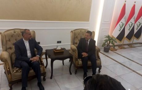 امیرعبداللهیان وارد بغداد شد