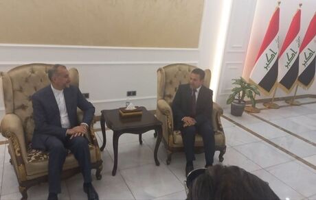 امیرعبداللهیان وارد بغداد شد