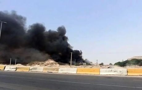 بندرعباس غرق در دود / فرماندار: مربوط به آتش سوزی یک شناور است + ویدئو