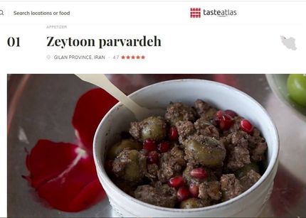 زیتون پرورده بهترین غذای گیاهی در جهان لقب گرفت