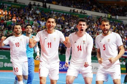 صعود تیم ملی فوتسال ایران به رتبه چهارم جهان