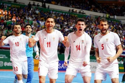 صعود تیم ملی فوتسال ایران به رتبه چهارم جهان