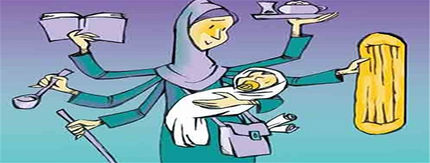 زن خانه‌دار؛ کارگری بی‌حقوق در خانه‌ای بی‌قرارداد
