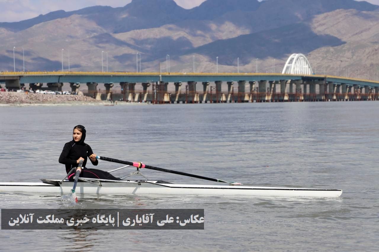  جشنواره فرهنگی، ورزشی و تفریحی دریاچه ارومیه با استقبال ۱۵ کیلومتری برگزار شد 