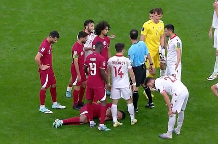 صعود قطر با برد اقتصادی مقابل تاجیکستان به دور دوم جام ملت‌ها قطعی شد