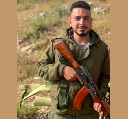 یک رزمنده حزب الله به شهادت رسید