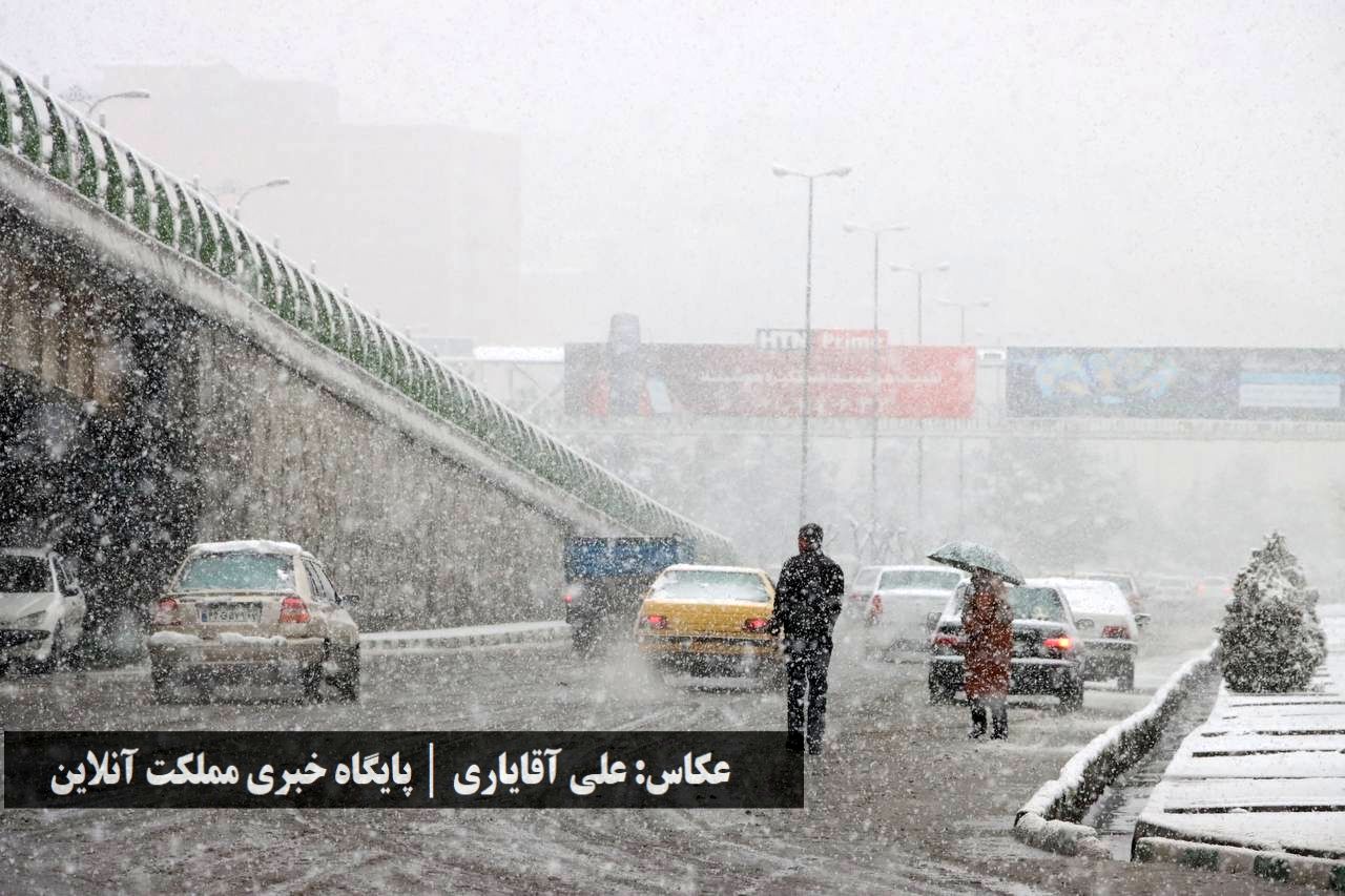 طراوت زمستانی ارومیه با اولین برف سال