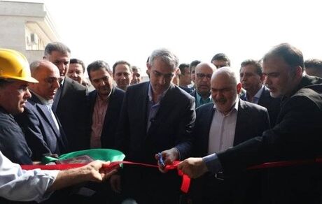 از شرکت فولاد پخش اهواز با تسهیلات بانک توسعه تعاون در هفته دولت بهره‌برداری شد