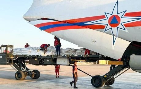 روسیه، ۲۸ تن کمک بشردوستانه به غزه ارسال کرد