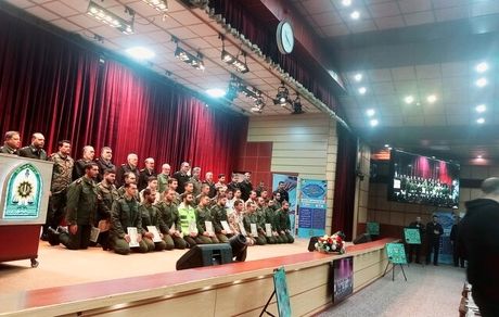 شانزدهمین جشنواره حضرت علی اکبر (ع) جوان سرباز فراجا برگزار شد
