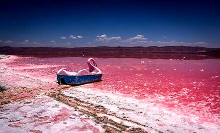 ابلاغ ممنوعیت برداشت نمک از دریاچه مهارلو